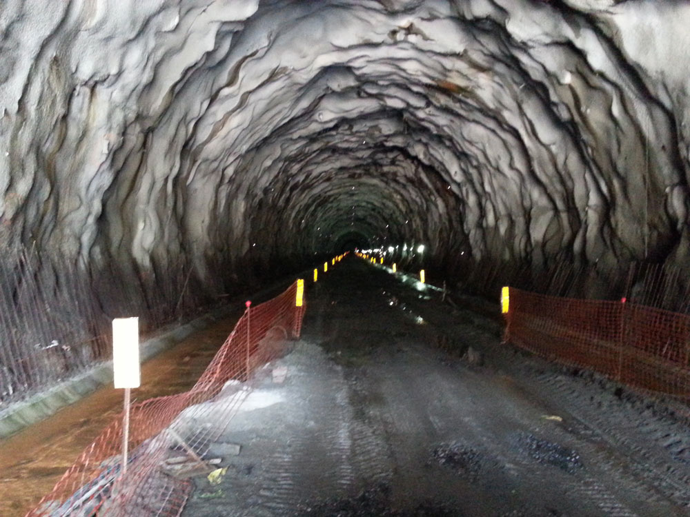 Inicio das obras no Túnel do Marão