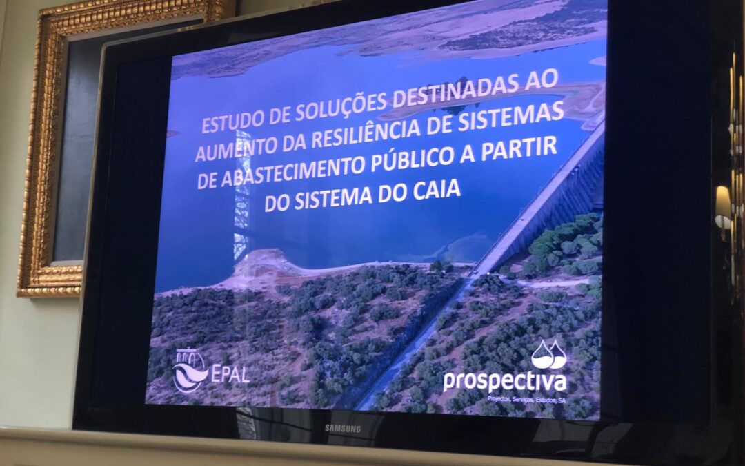Prospectiva apresenta estudo para novo sistema de abastecimento público
