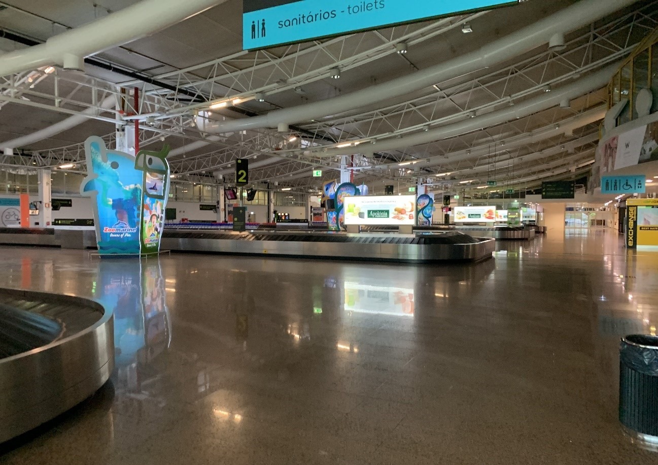 Aeroporto Faro – Aerogare – Remodelação da Sala de Recolha de Bagagens (piso 1) e Zona do Lanternim (Piso 3)