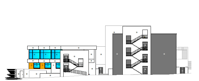 Revisão de projeto, coordenação de segurança em obra e fiscalização da empreitada de adaptação do Edifício da Cantina II a Residência de Estudantes da Universidade de Lisboa