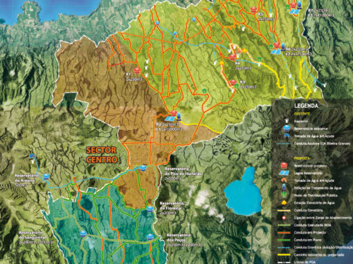 Sistema de abastecimento de água ao Perímetro de Ordenamento Agrário da zona central de S. Miguel