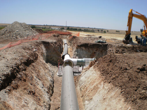 Construção do Adutor de Cinco Reis
