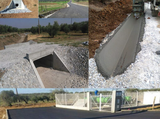Infraestruturas de Rega,Viárias e de Drenagem do Bloco de Moura Gravítico