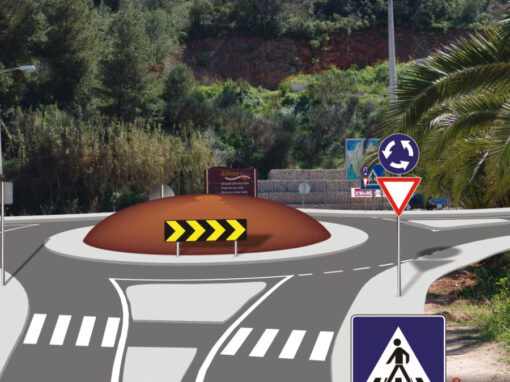 ER125 – km 72+000 – EN124-1 – km 0+200 -construção de intersecções giratórias