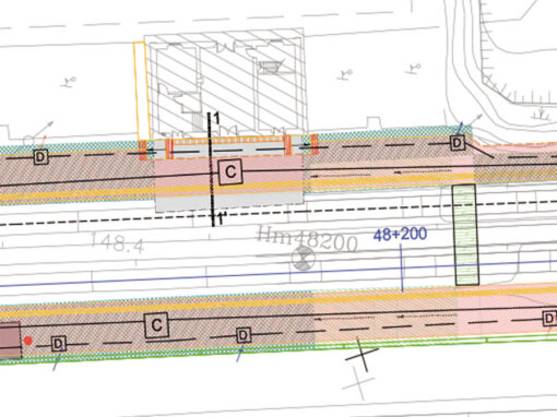Modernização da Linha do Oeste – Troço Mira Sintra / Meleças – Caldas da Rainha, entre os Km 20+230 e 107 +740