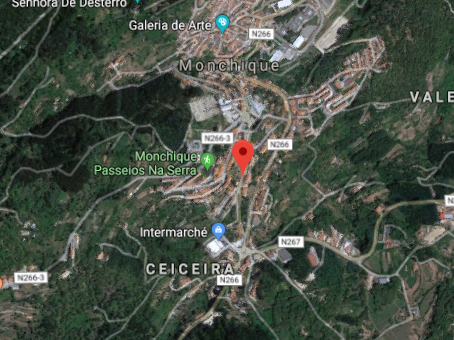 Intervenções na construção do troço da Amorosa, em Monchique