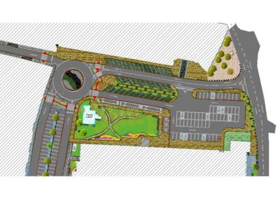 Requalificação da Rua da Nora, Travessa da Nora e estacionamento do estádio