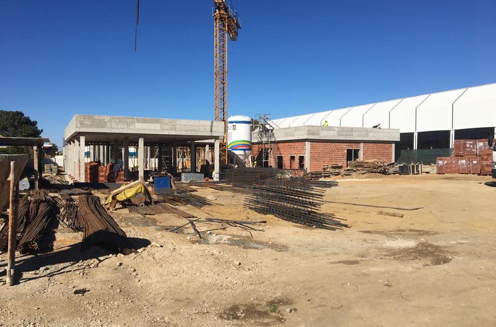 Prospectiva fiscaliza construção da nova Unidade de Saúde Familiar de Azeitão