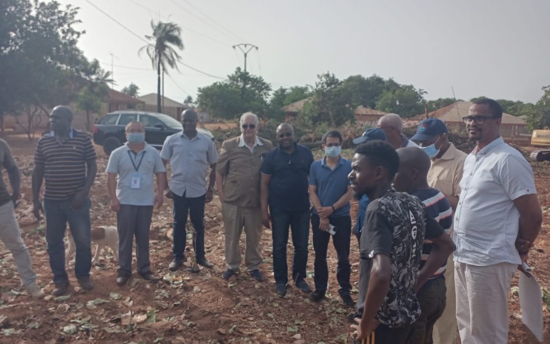 Banco Mundial visita obra fiscalizada pela PROSPECTIVA em Bissau