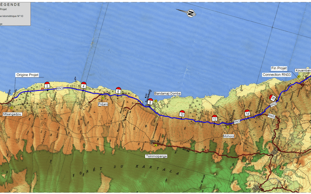 PROSPECTIVA inicia projeto de reabilitação de estrada nas Ilhas Comores