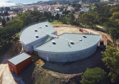 Novo Reservatório do Alto de Santa Catarina, em Oeiras