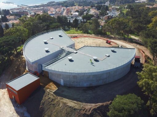 Novo Reservatório do Alto de Santa Catarina, em Oeiras