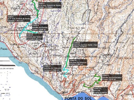 Abastecimento de água e saneamento ao longo de seis arruamentos do Município de Ponta do Sol, na Região Autónoma da Madeira