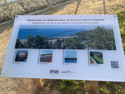 PROSPECTIVA presente na inauguração do novo reservatório do Alto de Santa Catarina, em Oeiras
