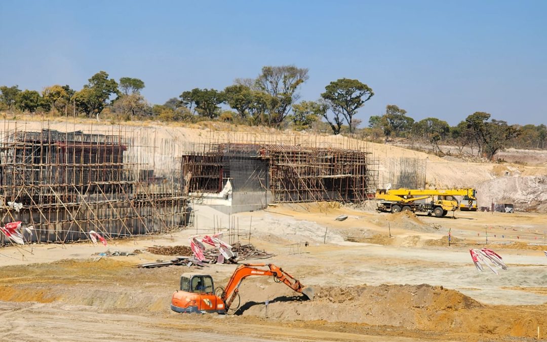 Projecto e Construção da Barragem 128, Calucuve